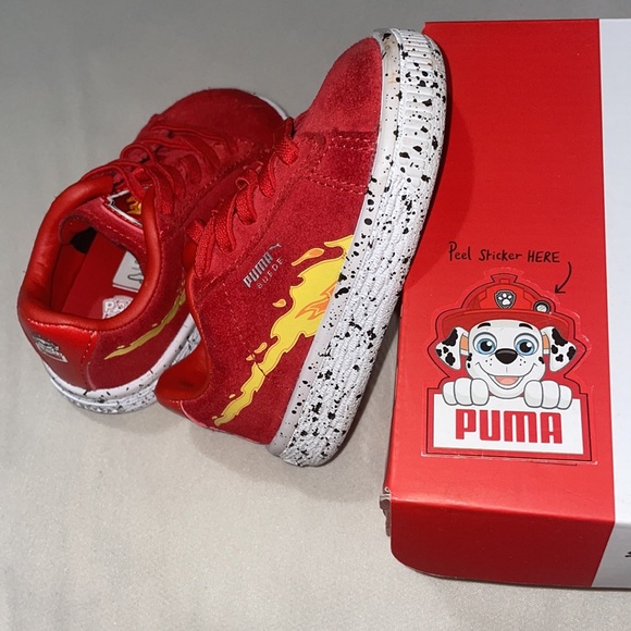 PUMA x PAW PATROL Marshall Suede Little Kids' Shoes - Picture 5 of 7